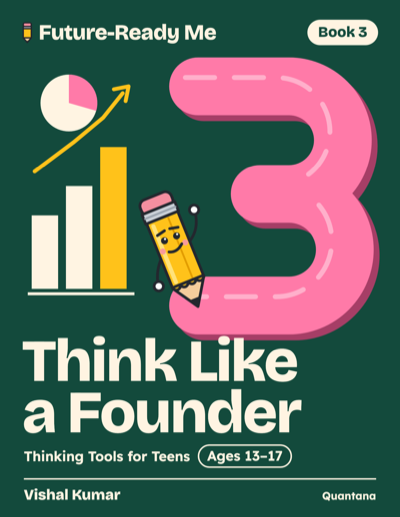 Cover of Book 3, Think Like a Founder